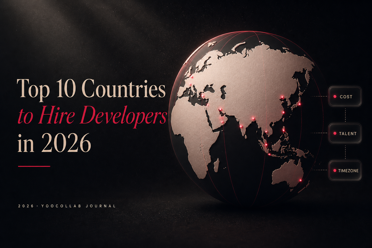 Top 10 Countries to Hire Remote Developers in 2026 (Cost + Talent Comparison)
