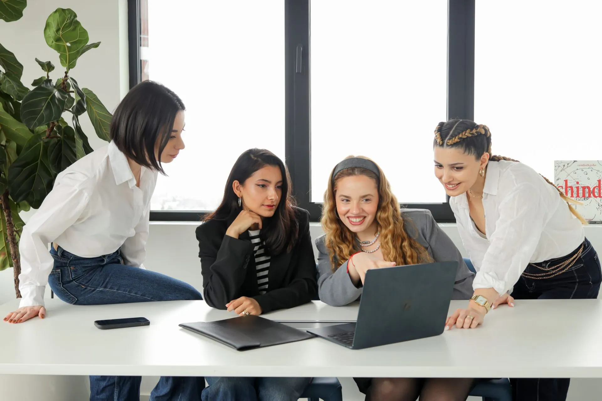 Yoocollab team collaborating in Yerevan office