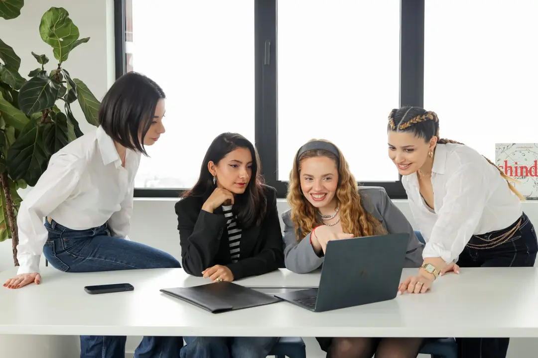 Yoocollab team collaborating in Yerevan office