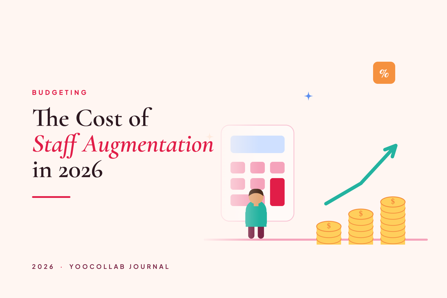 Cost of Staff Augmentation in 2026: Full Breakdown for Startups